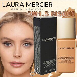 Laura Mercier Flawless Lumière Perfecting Foundation - 2W1.5 BISQUE 30ml NIB